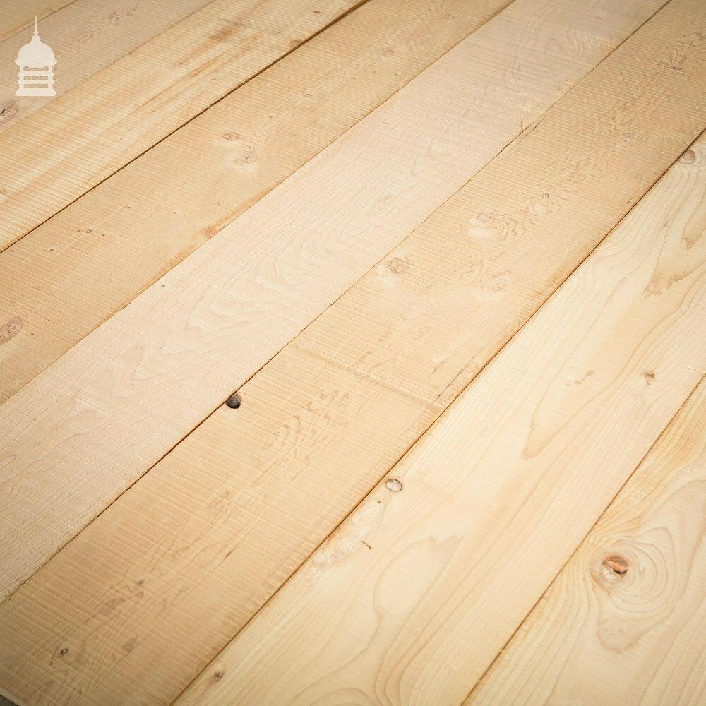 30 Square Metres Of Pine Floorboard Wall Cladding Cut From Reclaimed Joists photo for sale
