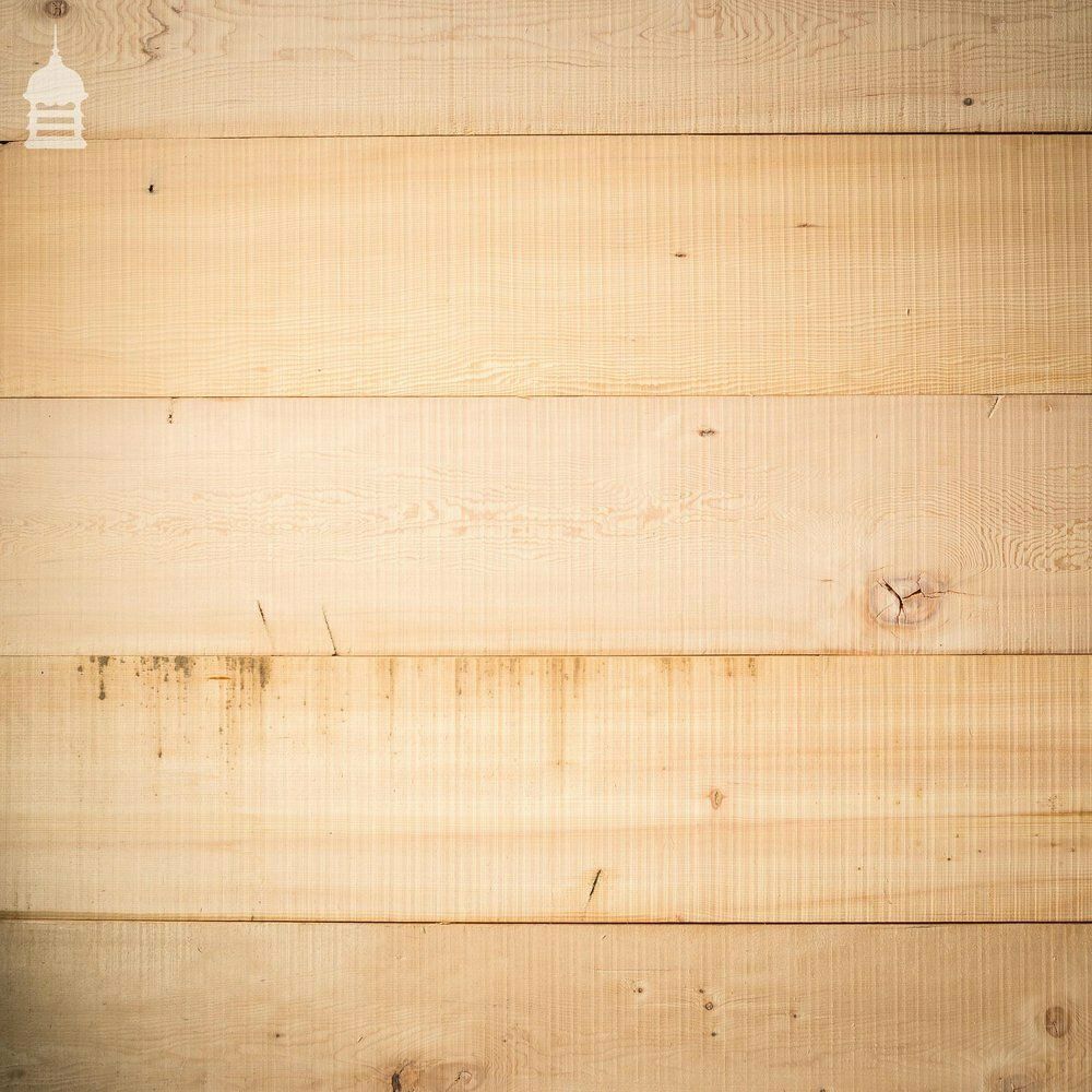 photo vinterior 30 Square Metres Of Pine Floorboard Wall Cladding Cut From Reclaimed Joists