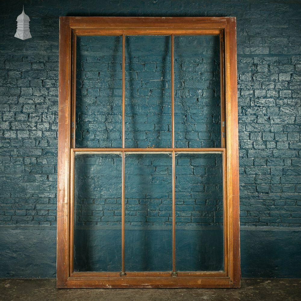 Hardwood Sliding Sash Window, 8ft High, Edwardian photo Home Fixtures