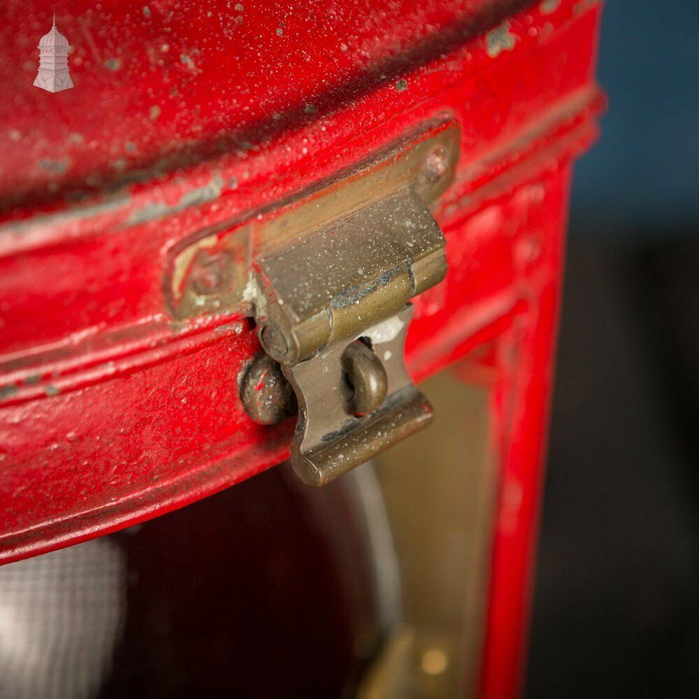 19th C Pair Of Port And Starboard Red And Green Daveys Patent Windproof Ship Lamps photo vinterior