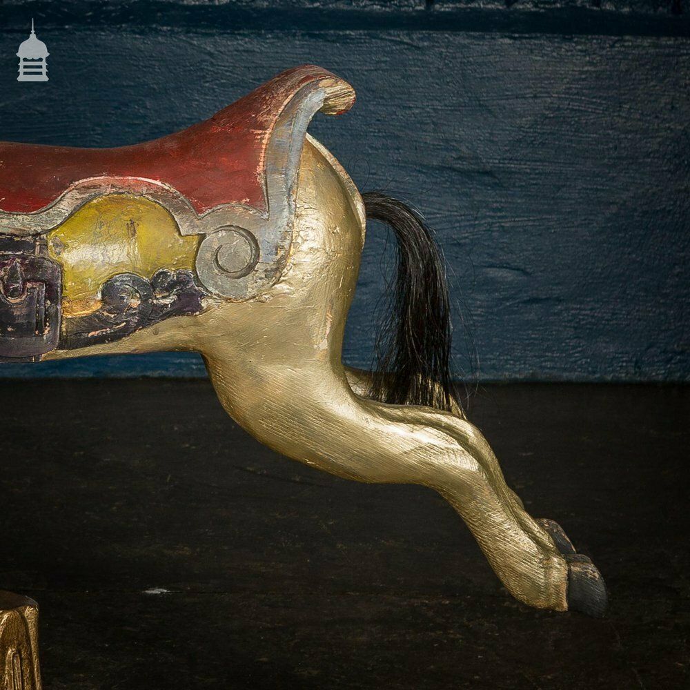 A Rare English 19th C Juvenile Carousel Galloper Horse By Anderson Of Bristol Circa 1890 No. 7 photo 3000.0