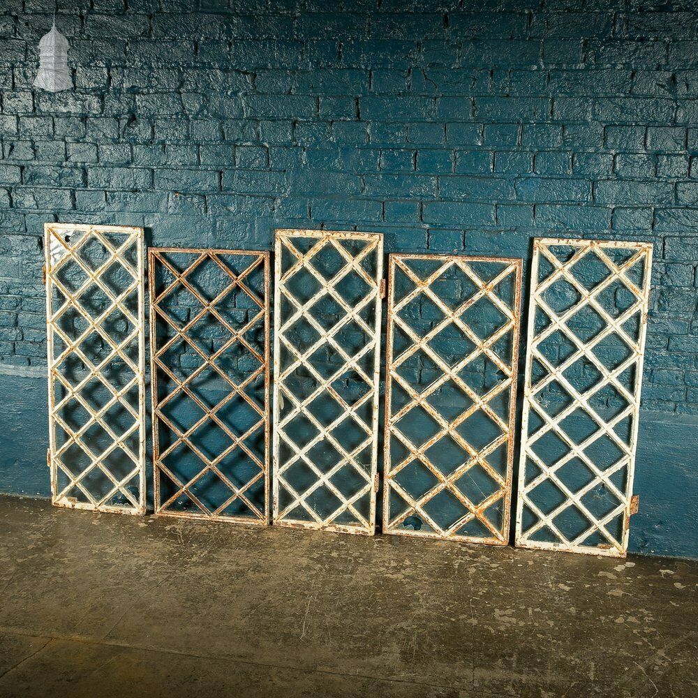 Batch Of 5 Diamond Metal Window Frames