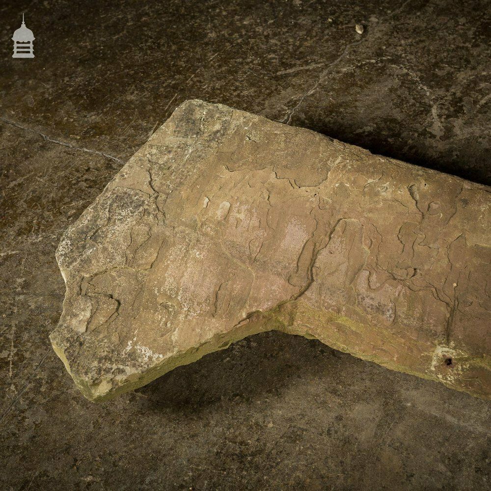 Garden Decor 18th C Yorkstone Hearth, 18th Century And Earlier photo