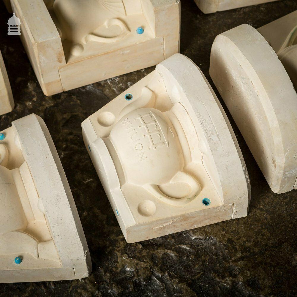 Batch Of 68 Vintage Teapot & Vase Pottery Moulds photo 2100.0