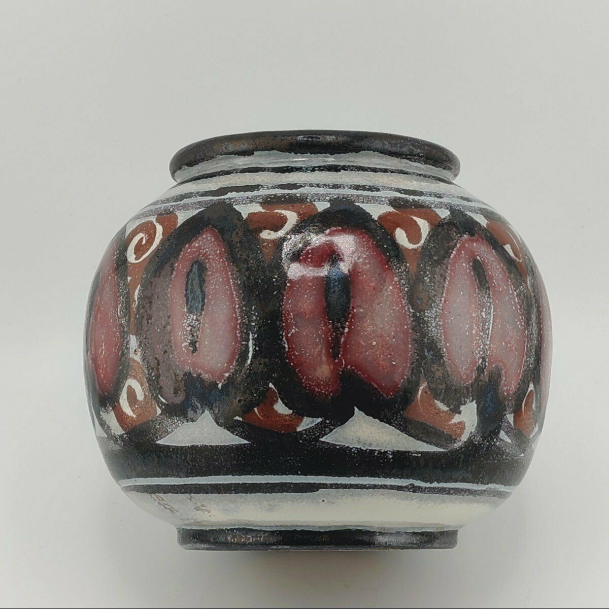 Marcel Noverraz (1899 1972). Ceramic Ball Vase photo furniture