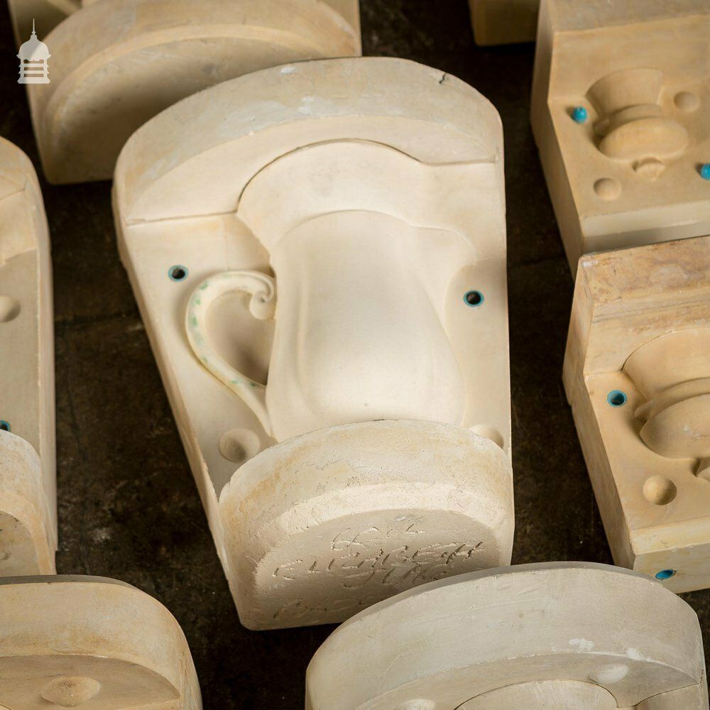 photo furniture Batch Of 50 Vintage Teapot & Vase Pottery Moulds
