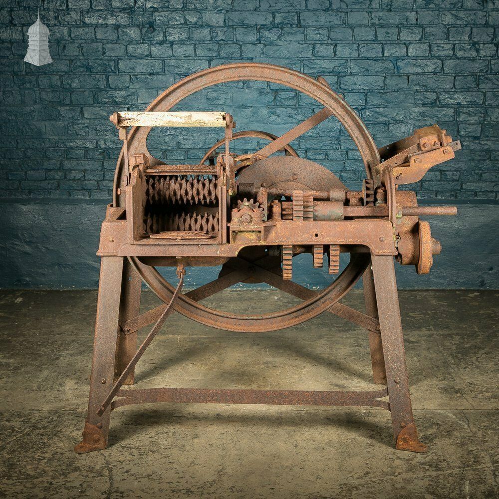 19th C Agricultural Chaff Cutter Manufactured By E.H Bentall & Co Heybridge photo furniture