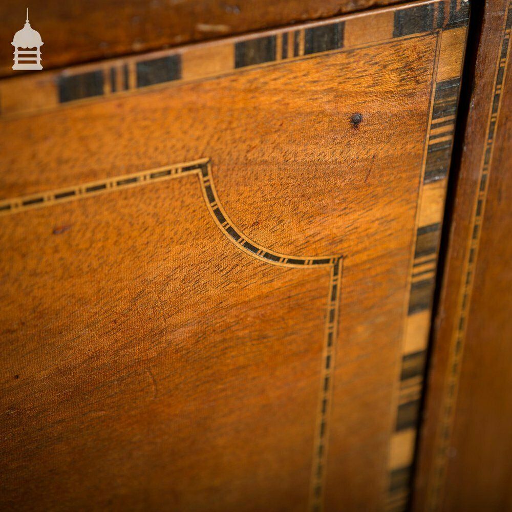 Early 19th C Inlaid Mahogany Chest Of Drawers photo buy