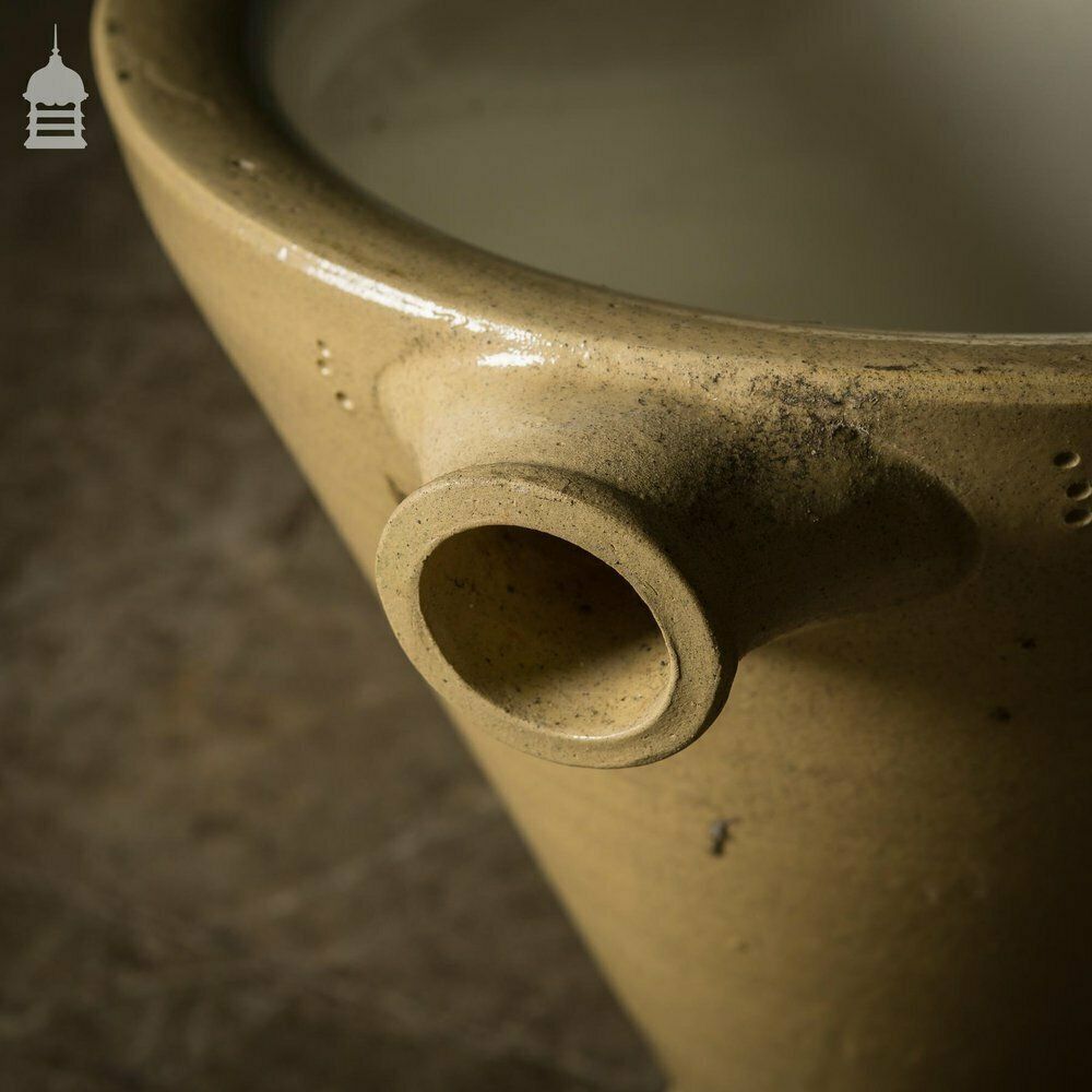 19th C Cane And White Conical Wc Toilet Pan photo for sale