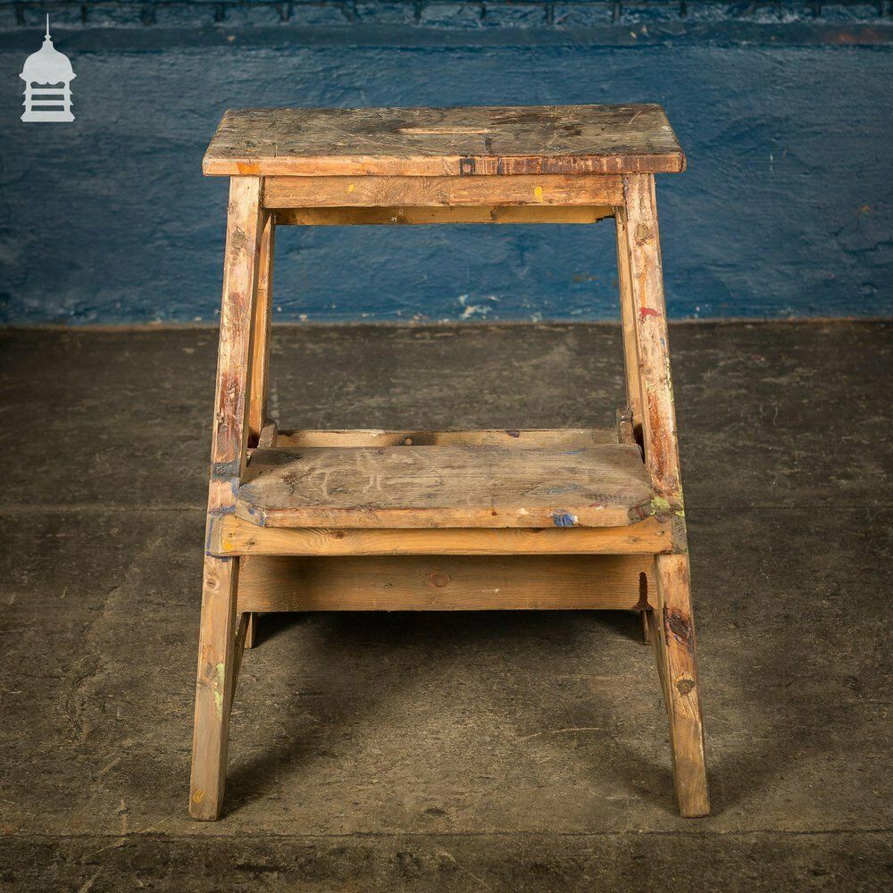 Workshop Steps Made From Reclaimed Materials photo 240.0