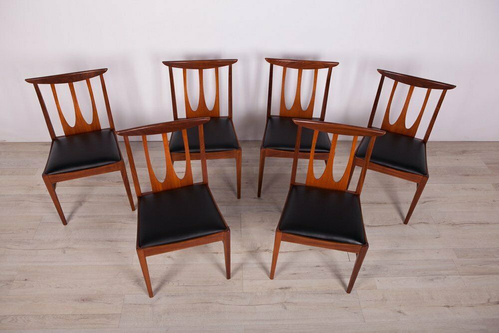 Brasilia Dining Chairs From G Plan, 1960s, Set Of 6 photo for sale