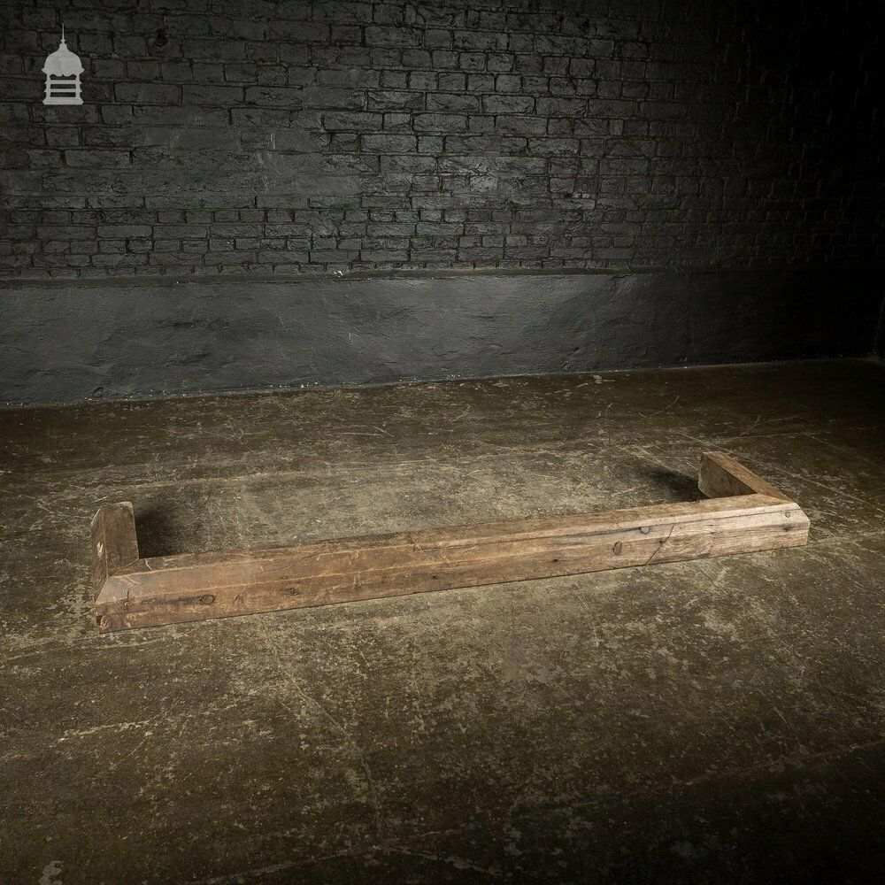 17th C Oak Farmhouse Fireplace Fender photo Home Fixtures