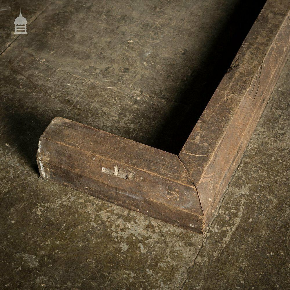 17th C Oak Farmhouse Fireplace Fender photo vinterior