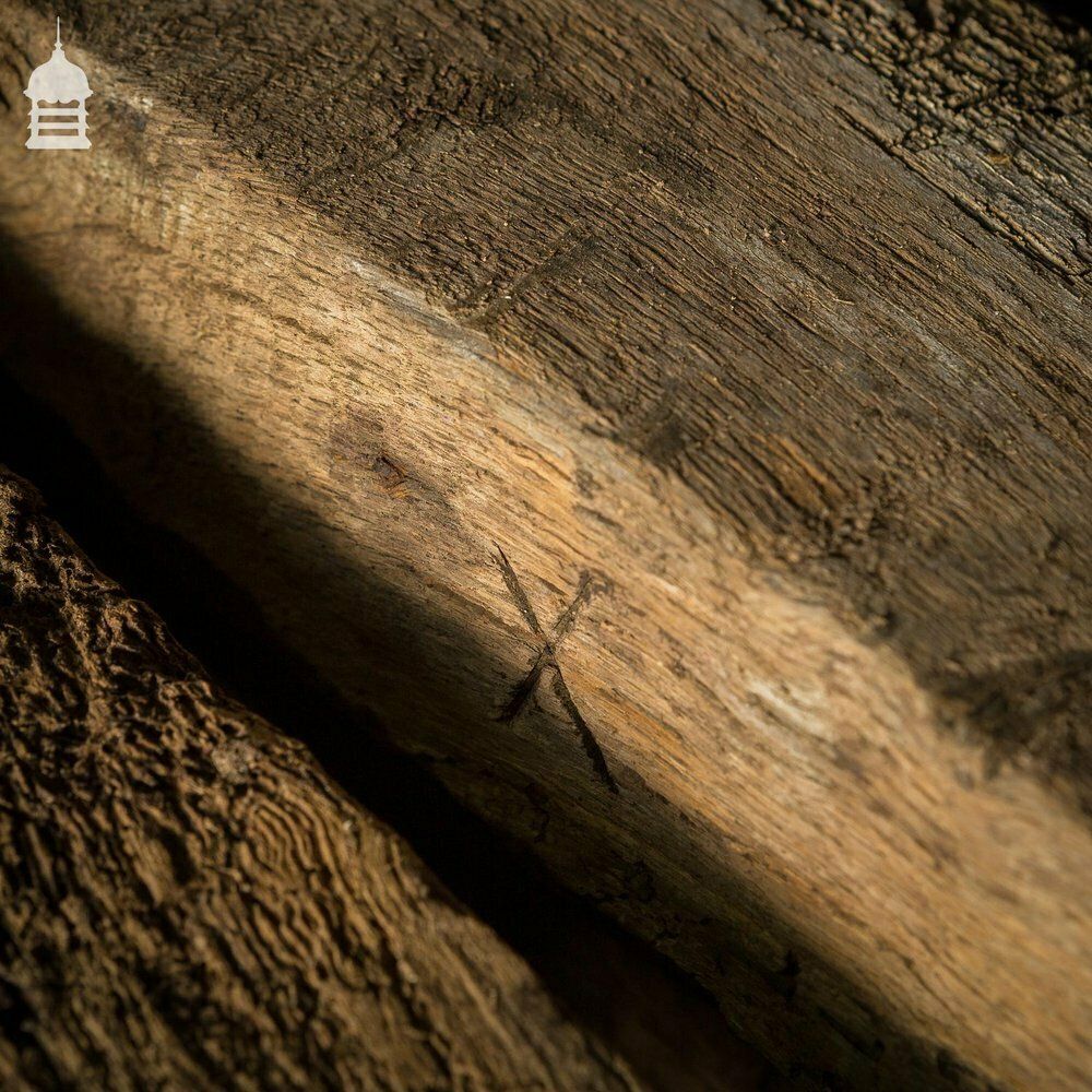 photo for sale Batch Of Original 17th C Oak Ceiling Joists