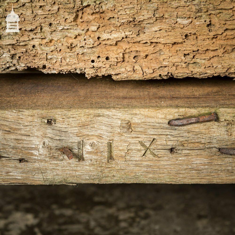 photo buy Batch Of Original 17th C Oak Ceiling Joists