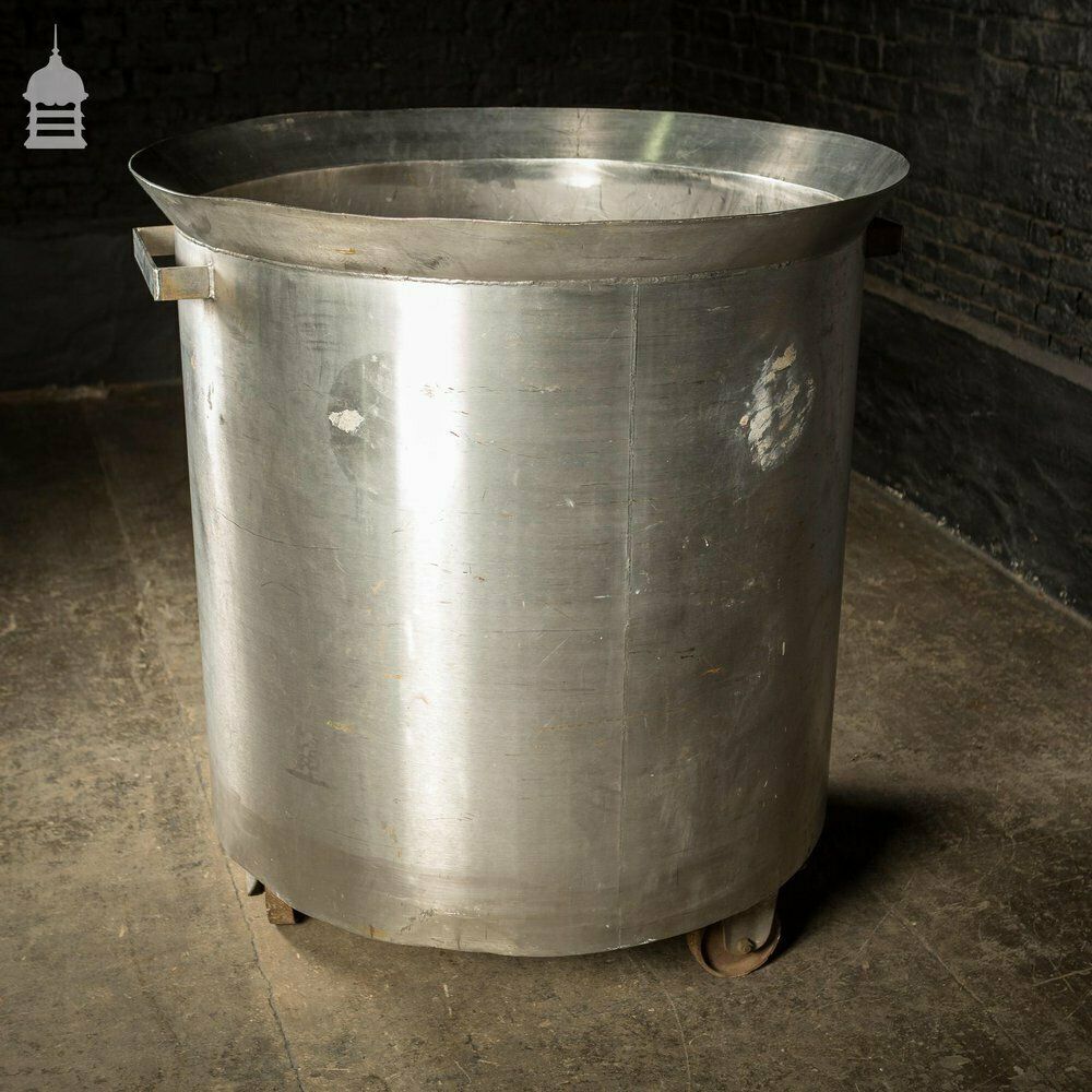 Huge Stainless Steel Industrial Wheeled Pot photo vinterior
