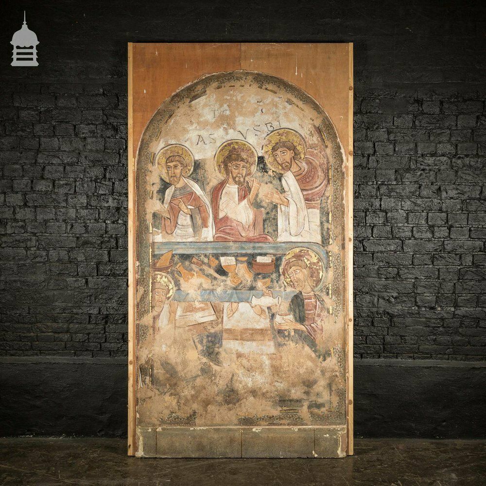 Hand Painted 8ft X 4ft Assassin’s Creed Movie Set Background Prop photo vintage