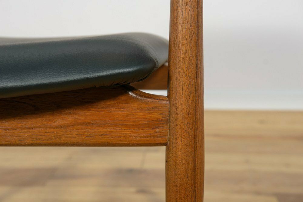 Mid Century Teak Dining Chairs Model Gm11 By Svend åge Eriksen For Glostrup, 1950s, Set Of 6