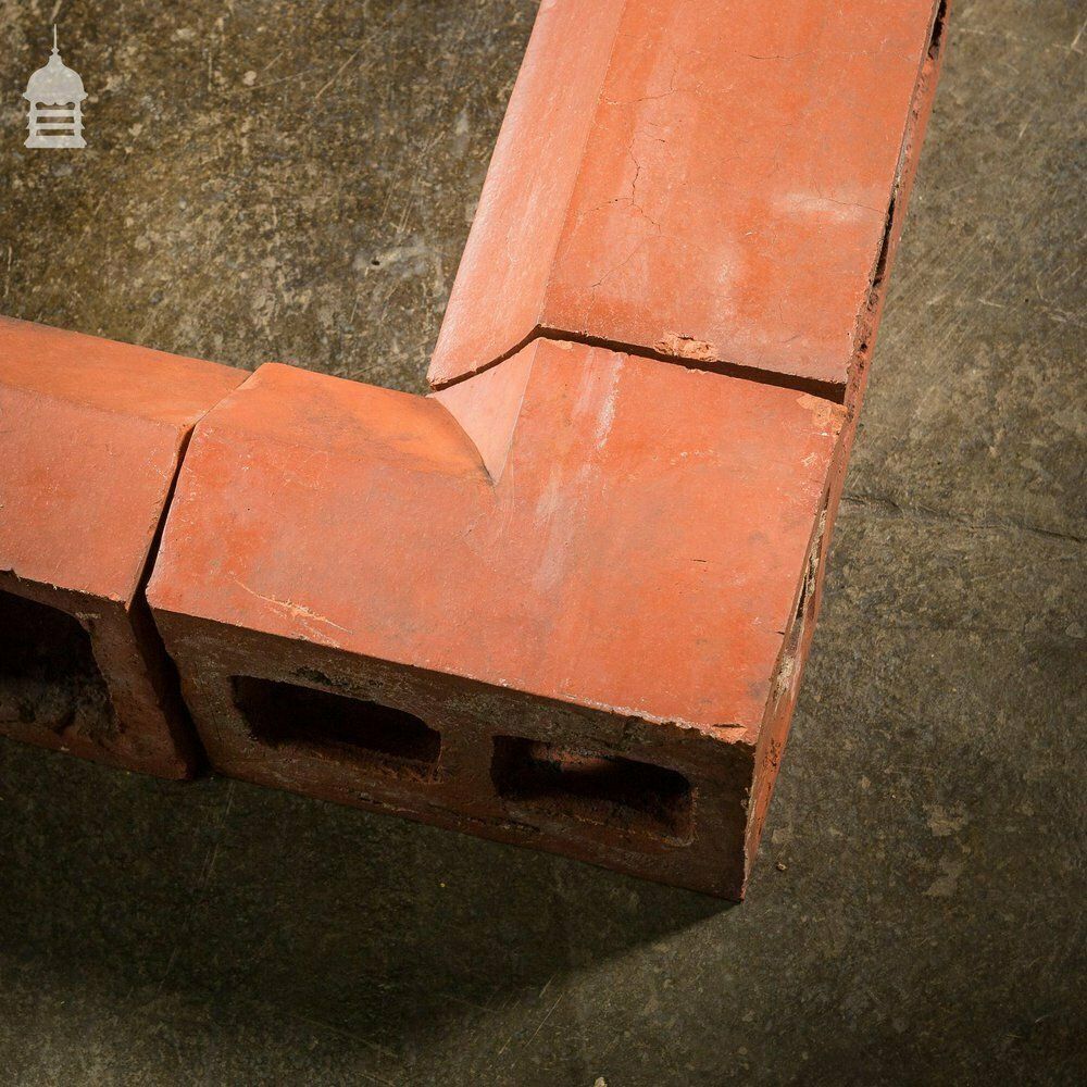 Rare 19th C Red Terracotta Gothic Mullion Window photo buy