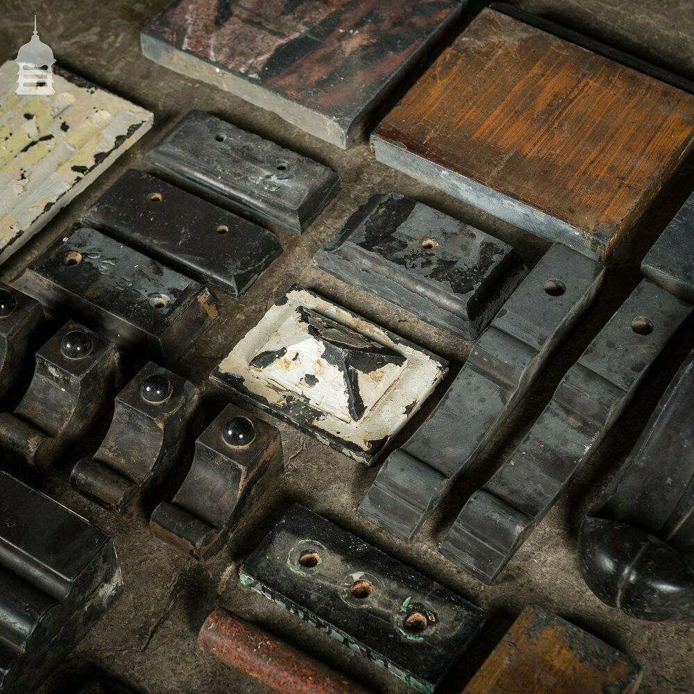 Assortment Of Reclaimed Slate Fireplace Corbels And Parts photo Home Fixtures