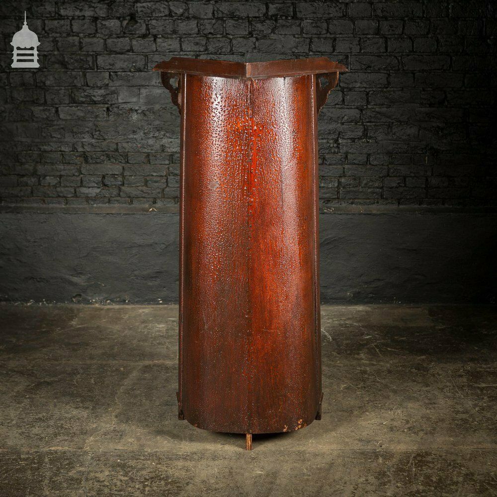 photo furniture 19th C Barrel Back Pugin Style Bookcase From An Oxford College