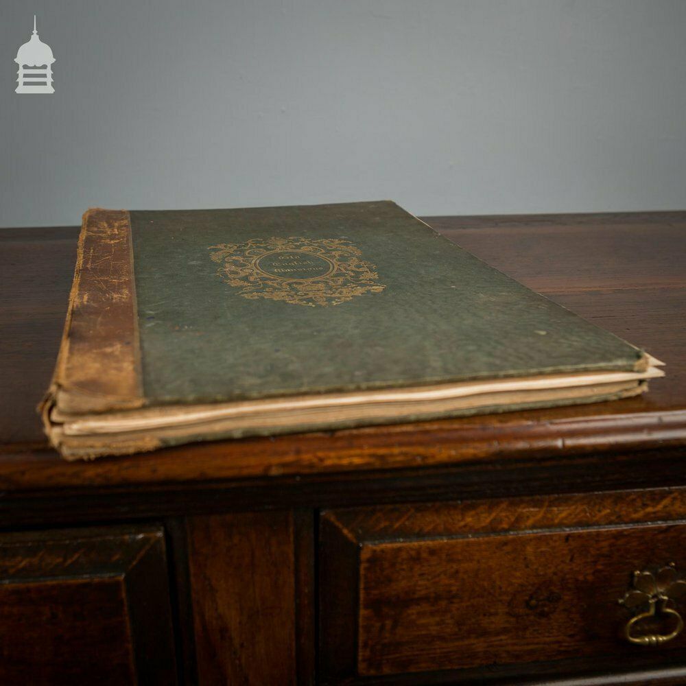 Rare Original Charles James Richardson Volume Of Studies From Old English Mansions 1841 photo Home Decor