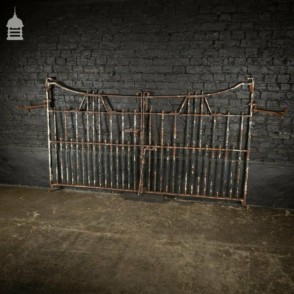 Stunning Pair Of 19th C Wrought Iron Driveway Gates photo buy