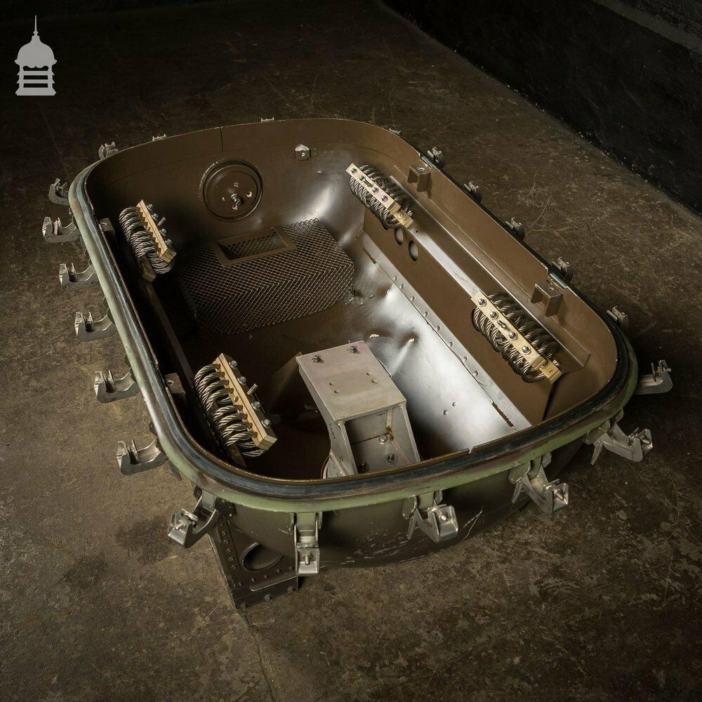 Industrial Aluminium Ex Raf Shipping Capsule Military Storage Crate Trough photo 420.0
