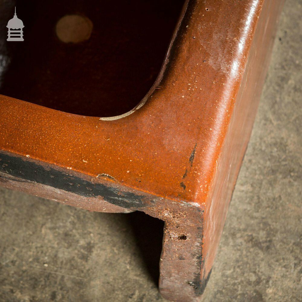 photo furniture Large Victorian Salt Glaze Orange Peel Ceramic Trough Sink By Oats & Green Ltd Halifax
