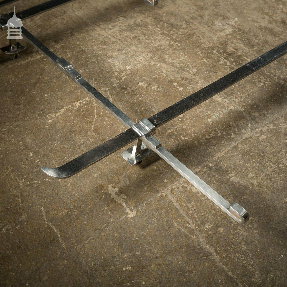 photo for sale A 1950’s Butchers Stainless Steel Meat Display Rack