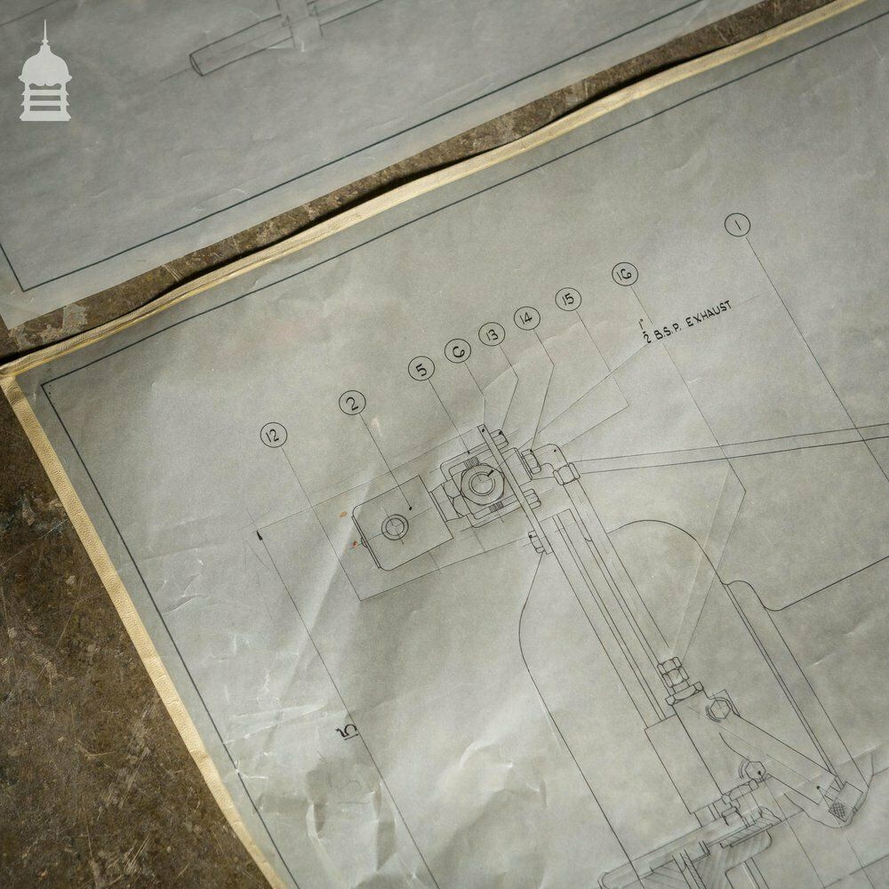 4800.0 Huge Quantity Of 10,000+ Industrial Technical Drawings On Drafting Film And Drafting Vellum photo