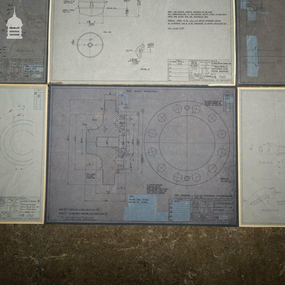 60 Pages Of Industrial Drawings Plans Schematics photo vinterior