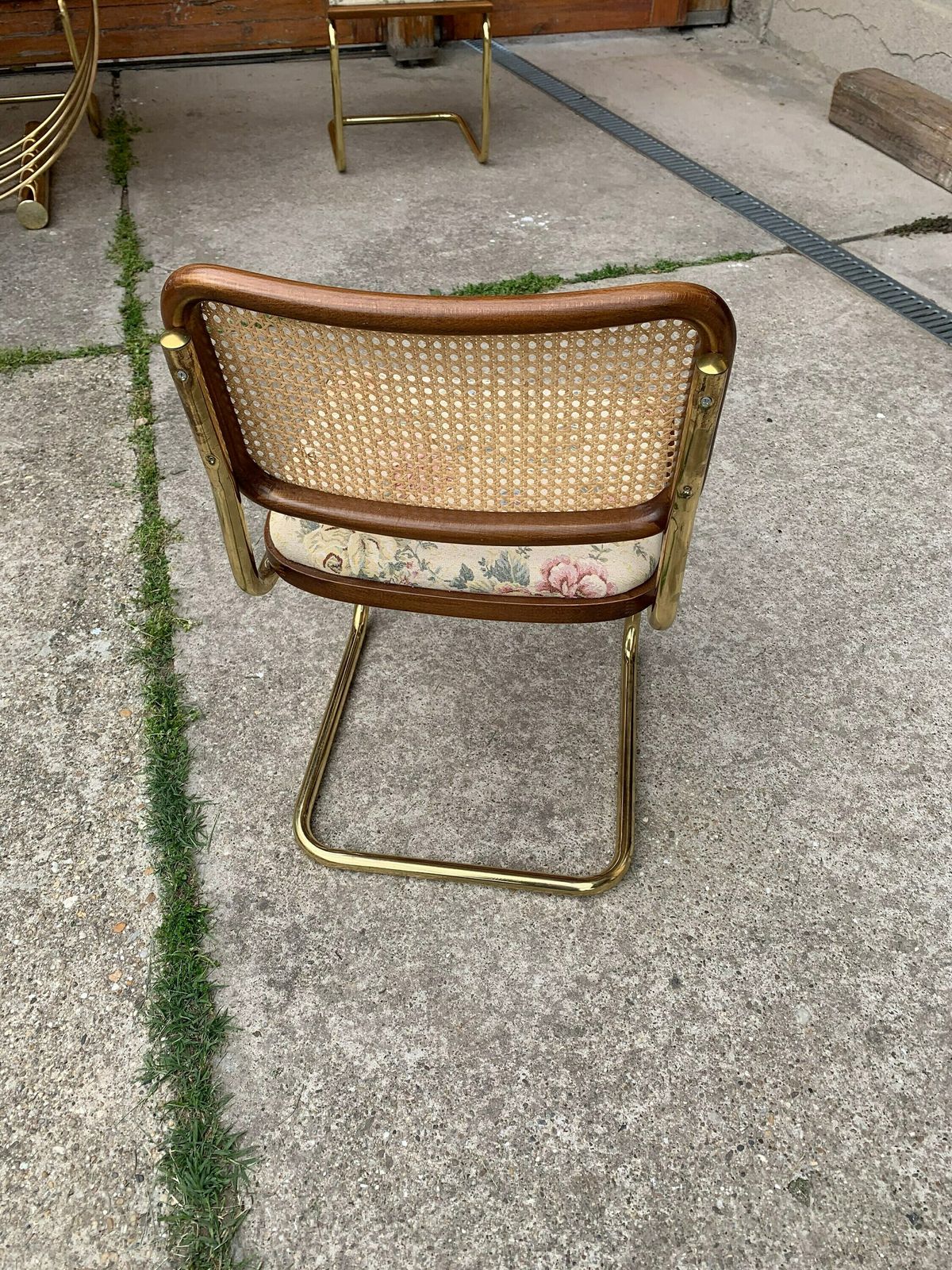 1 Of 3 Mid Century Modern Italian Marcel Breuer B32 Cesca Chair, 70s photo buy