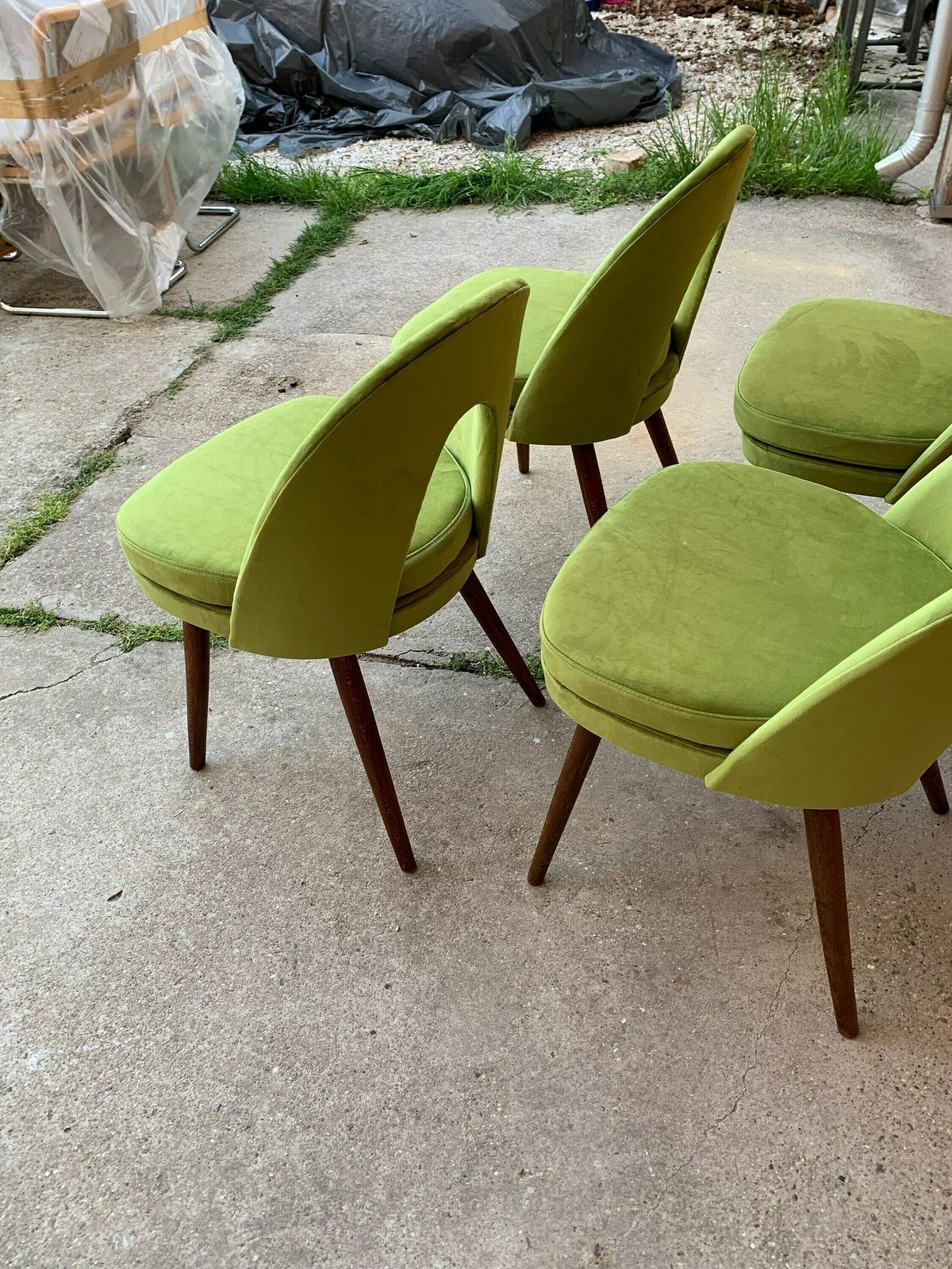 Mid Century Dining Chairs By Antonín šuman For Tatra Nábytok, 1960s, Set Of 4 photo Furniture