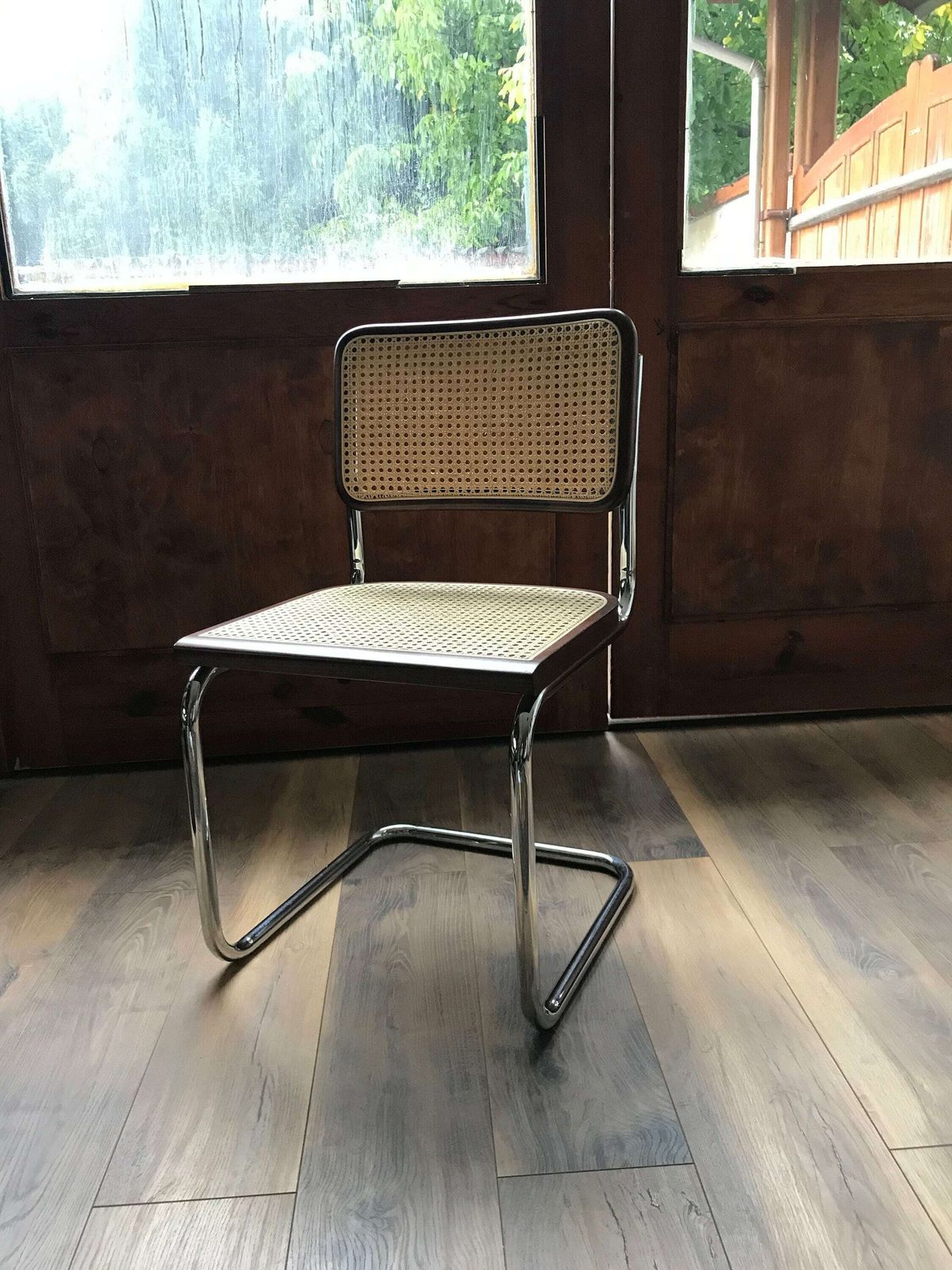 Mid Century Modern Italian Marcel Breuer B32 Cesca Chair, 70s