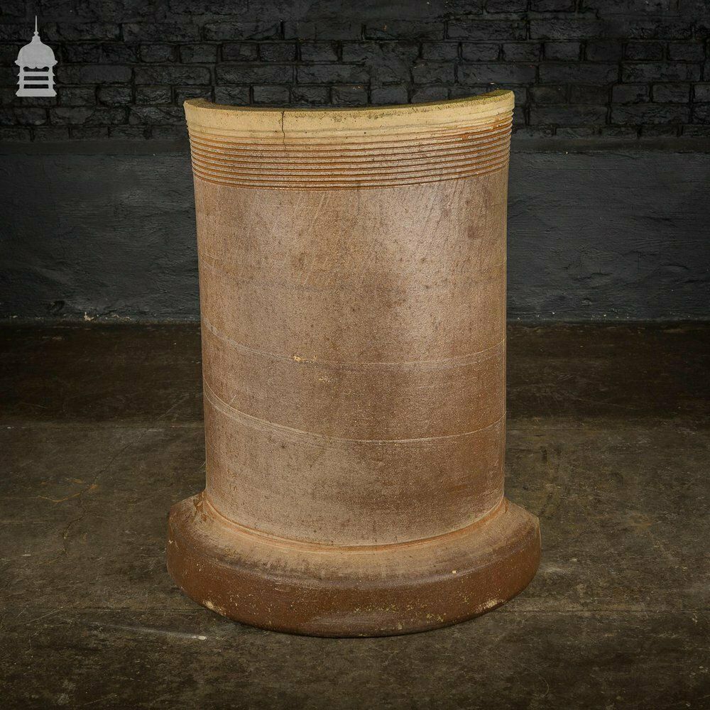 Half Pipe Salt Glazed Drainage Component photo Home Decor