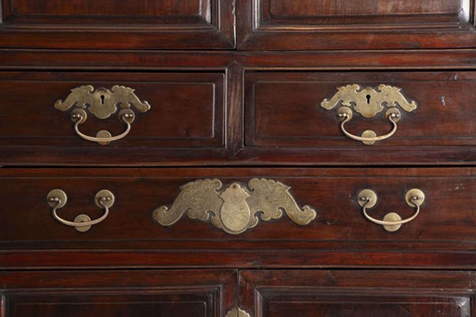 Chinese Lacquered Period Original Storage Cabinet C.1880s photo vinterior