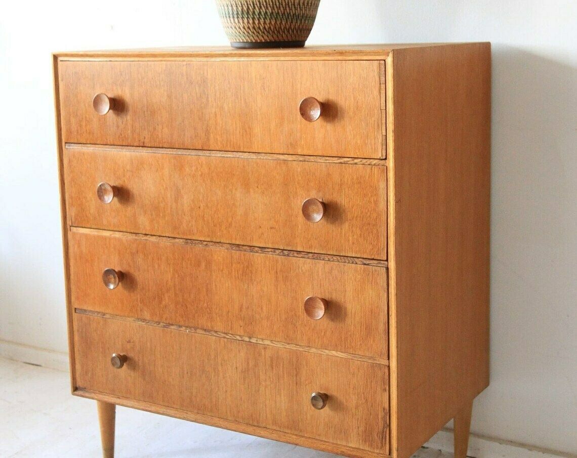 Mid Century Chest Of Drawers From Meredew, 1960s