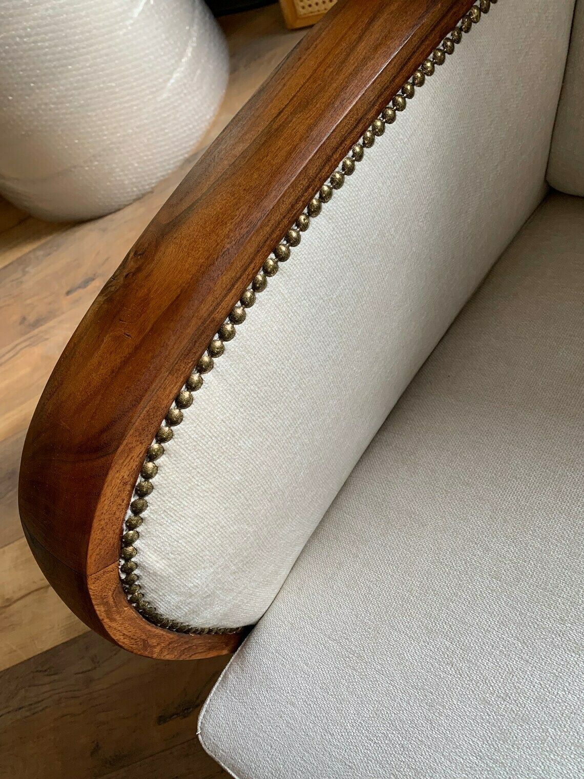 Art Deco Hungarian Armchair, 1930s Restored photo vintage