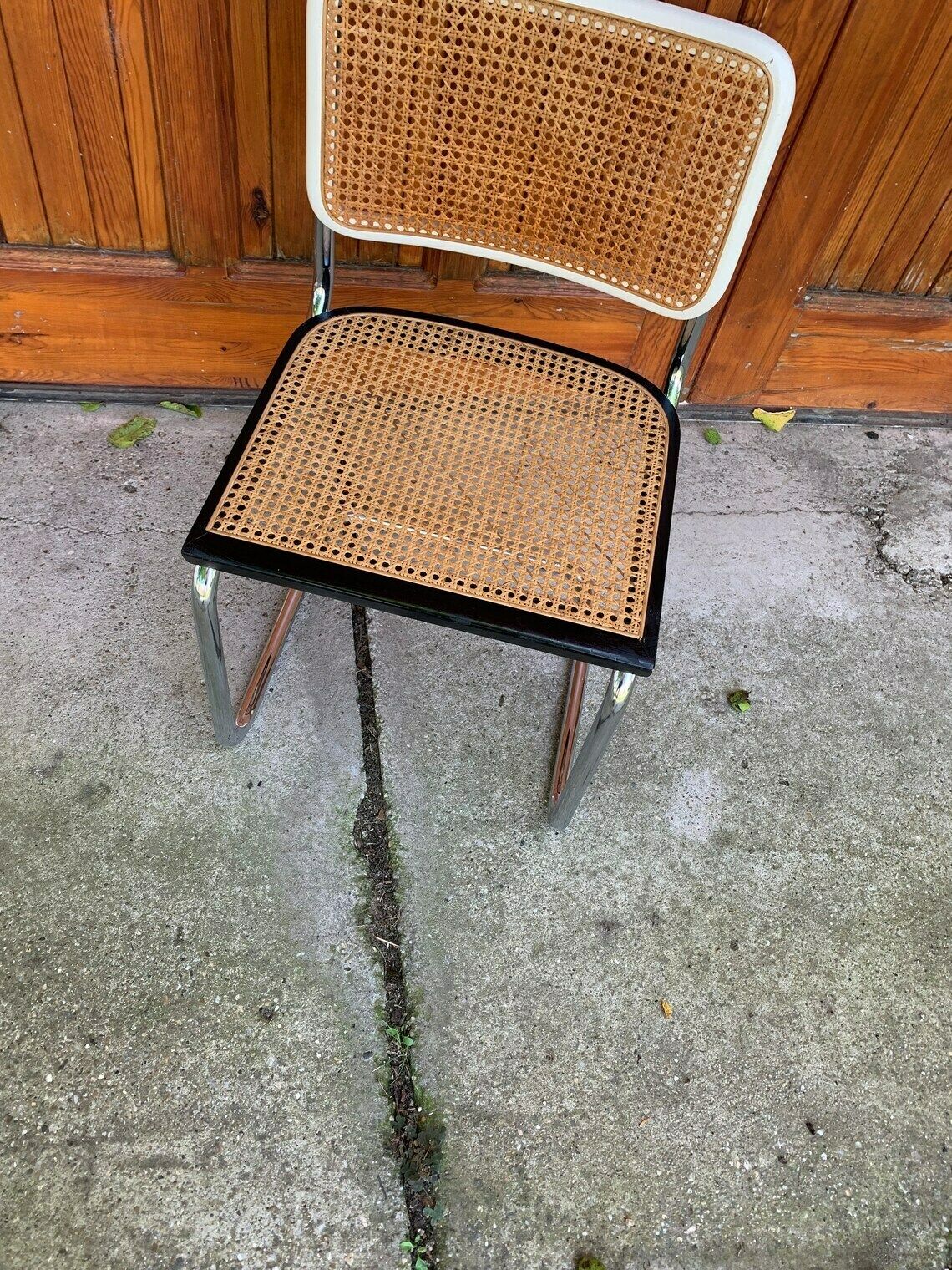 1 Of 4 Mid Century Modern Italian Marcel Breuer B32 Cesca Chair, 70s photo vinterior