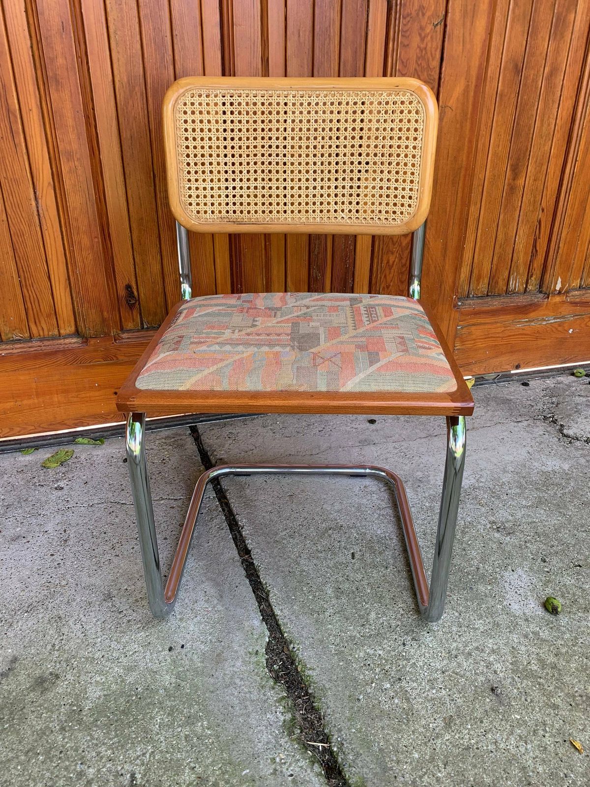 1 Of 4 Mid Century Modern Italian Marcel Breuer B32 Cesca Chair, 70s photo furniture