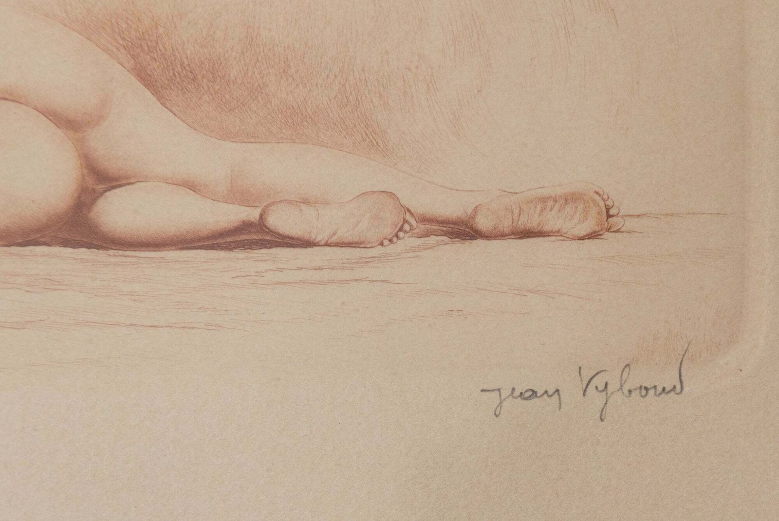 photo for sale Jean Auguste Vyboud   Two Nude Life Studies