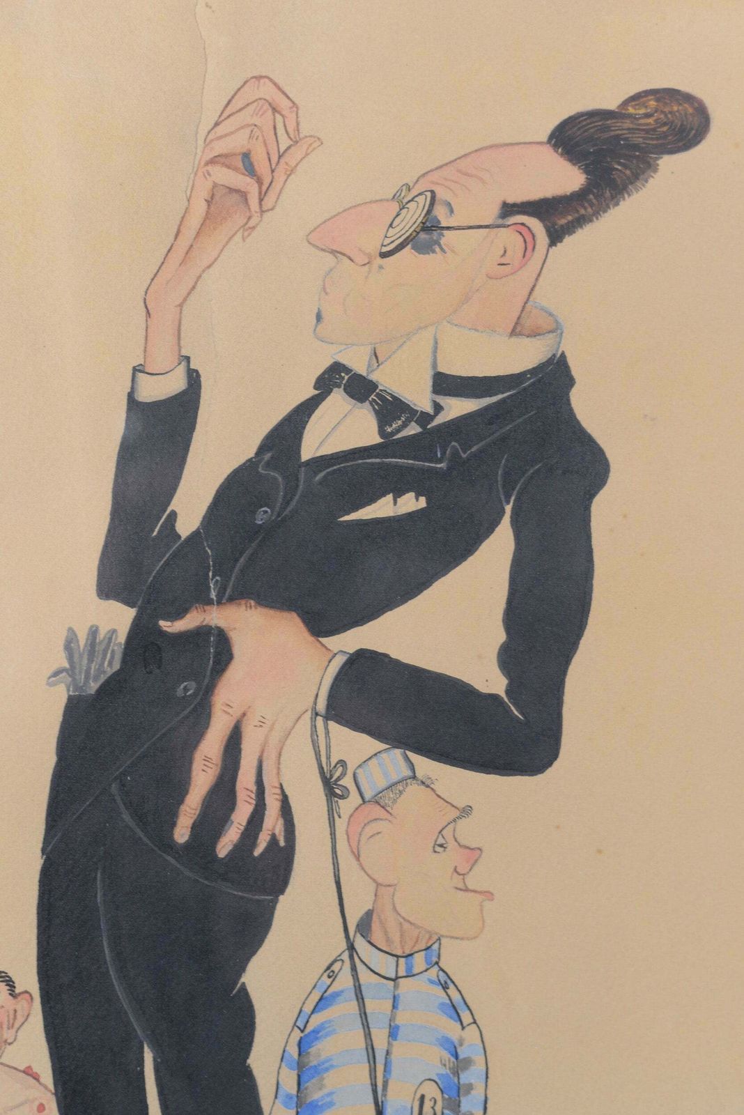 Raba 1926 – Bijzondere Bizarre Cartoon photo for sale