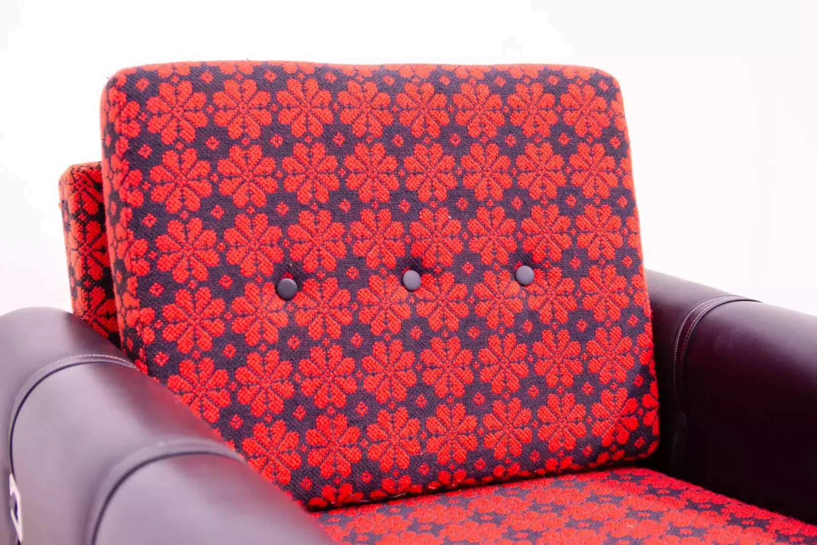 Pair Of Eastern Bloc Vintage Armchairs, 1970´S, Czechoslovakia photo vintage