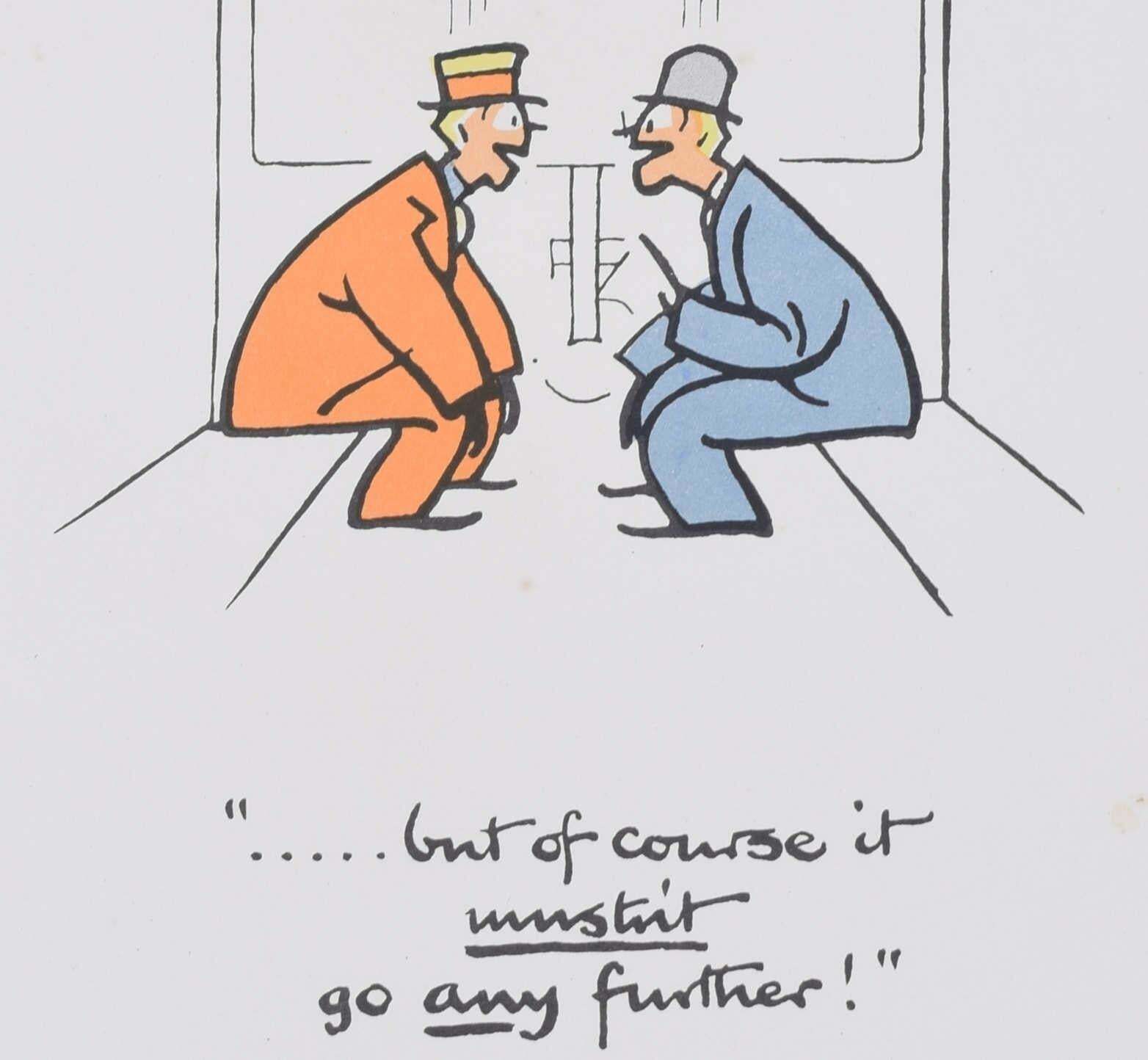 Fougasse (Cyril Kenneth Bird) 'Fougasse' Careless Talk Costs Lives Cyril Kenneth Bird World War 2 Poster Circa 1940 photo for sale