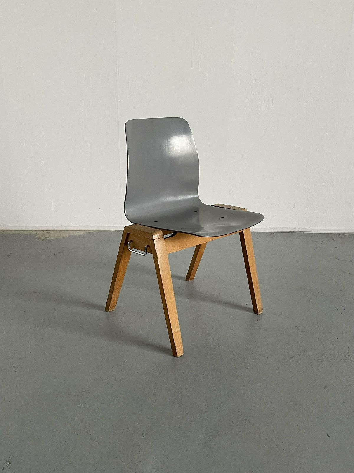 Vintage Stackable Mid Century Modern Dining Chairs, Adam Stegner For Pagholz Flötotto, 1960s photo vinterior