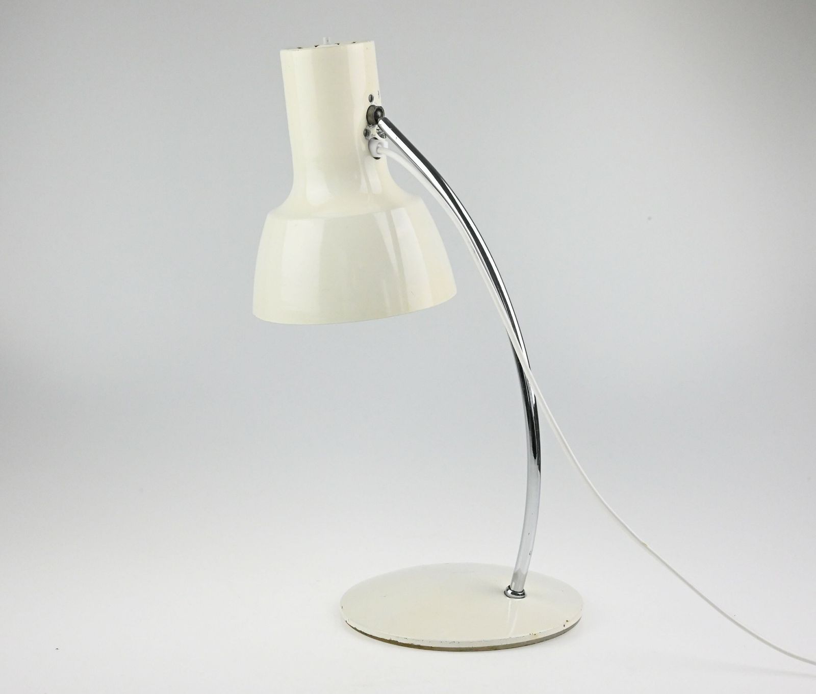 Vintage Bureaulamp Van Josef Hurka Voor Napako – Industriële Lamp, Architectenlamp, Mid Century Verlichting photo for sale