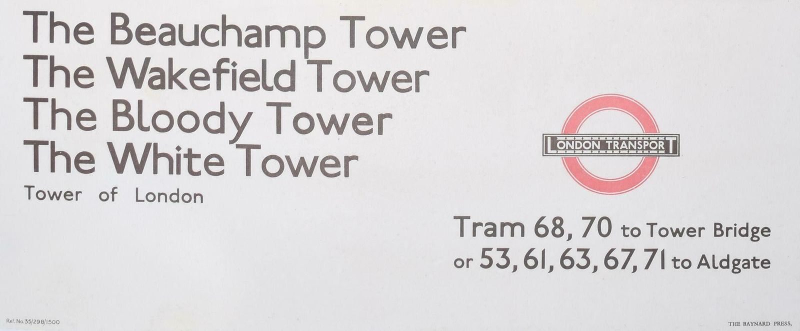 Andrew Johnson Tower Of London Original Vintage 1935 Poster By Andrew Johnson 1935 photo buy