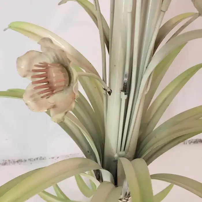 Flower Bouquet Pastel Floor Lamp 1960s Vintage Italian Sheaf Of Wheat Midcentury photo buy