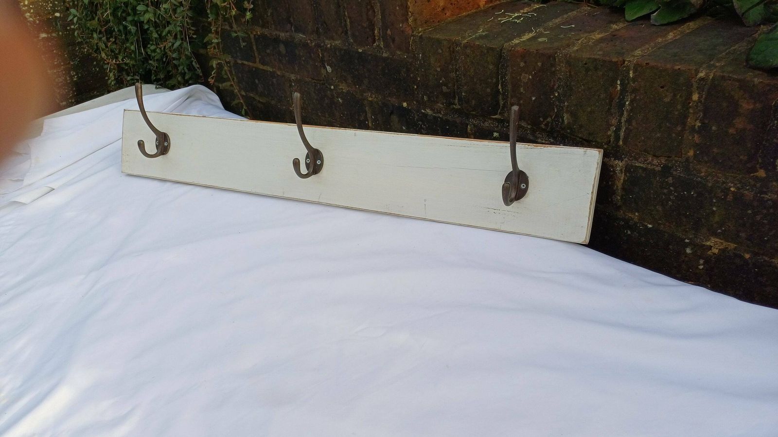 Farrow And Ball Hooks Contemporary Painted Shabby Chic Coat Hooks Quality Iron Hooks Bespoke Hand Painted. photo for sale